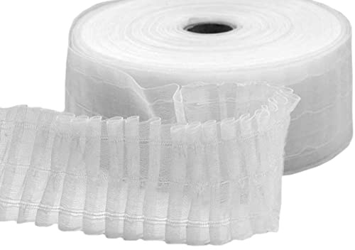 Furlanis Nastro arricciatenda tasca continua, 75mm x 50m, 9 Unità