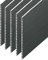 uPVC Hollow Soffit Cladding Panels - Anthracite Grey Plastic Soffit Board - 5 Metre Length x 300mm Wide x 5 Length Pack