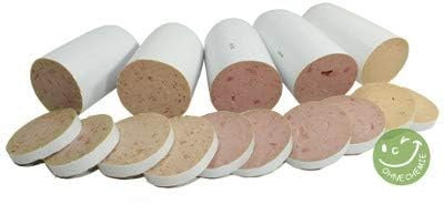 Love4Dogs Die Originale Hunde Trainingswurst 800g | schnittfest | Singlefleisch (aus 97% Muskelfleisch) | Monoprotein | Hypoallergen| Training, Snack und Leckerli | Wurst für Hund (Wildschwein)