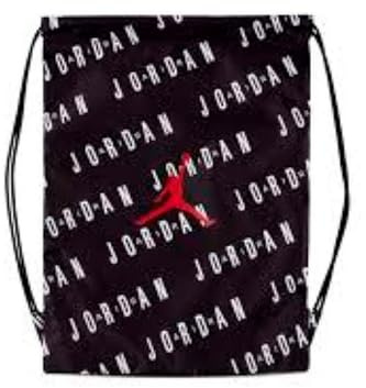 JORDAN Air Gym Sack – Schwarz, Schwarz, Taille unique, Einzigartig