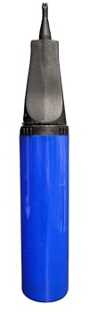 Ballongpump, manuell handpumpuppblåsare, ballonguppblåsare för festballonger, evenemang, födelsedagar, festdekorationer tillbehör, folieballongspump, flera färger (1,2 eller 3-pack) röd, blå, gul (2)