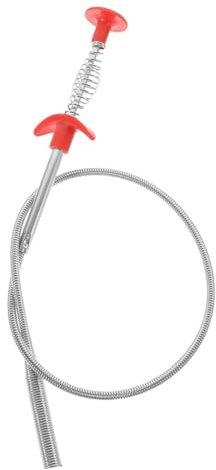 NULYLU Herramienta para Eliminar Obstrucciones y Pp de Limpieza Garra Flexible de Acero Inoxidable y Limpiar Baños para Desagües de Cocina y Lavabo