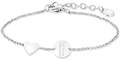 LIEBESKIND BERLIN Damen Schmuck Halskette und Armband aus Edelstahl - Silber, Gold, Roségold, Schwarz – verstellbar – Geschenkidee