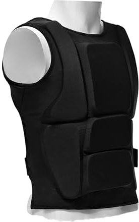 Asukohu Karate Chest Protectors Foam Paddings Adjustable Strap Trainings Martials Art Gear Karate Training Chest Vests For Adult Foam Padded Protectors
