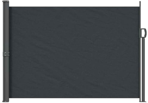 GeenYuu Store latéral rétractable en Polyester et Acier 100% résistant UV et Eau pour terrasse Jardin Balcon Patio, Protection Contre Soleil, Vent et Regards