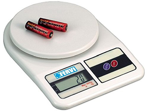 Balanza electrónica digital B003/5/1 Fervi