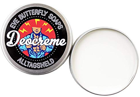 Deocreme Alltagsheld N°1 - Regular Size 50 g | aluminiumfrei, sportiv frischer Duft nach Limetten, blauer Agave & Vetiver, vegan