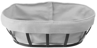 HENDI Corbeille à pain avec sachet - ovale - 250x160x(H)75 mm