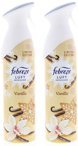 2 x Febreze Lufterfrischer Vanille je 300ml Limited Edition bekämpft Gerüche
