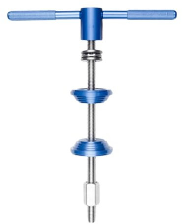 Teksome Cycle Headset-Lagerpresse, Headset-Cup-Presswerkzeug - Installation des Fahrradsteuersatzes und des Innenlagers - Verschleißfestigkeitszyklus Einbau des Steuersatzlager-Einpresswerkzeugs