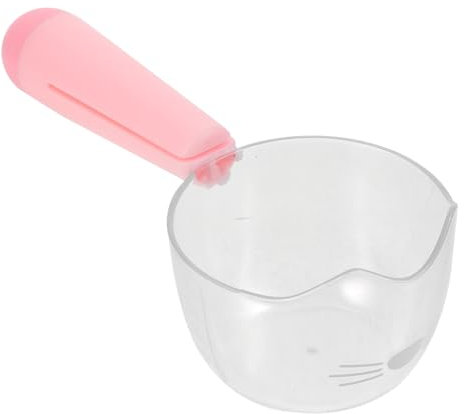 BELLIFFY Cuillère pour Nourriture Humide pour Chat Doseuse Réutilisable avec Spatule Et Clip Étanche Outil De Mesure Alimentaire Pratique