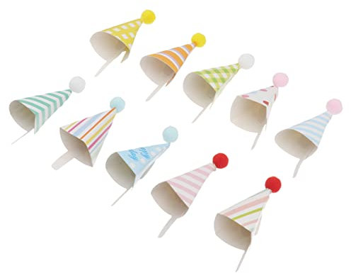 Cabilock 50piezas Muñecos para Tartas De Cumpleaños Adornos para Tartas Palillos