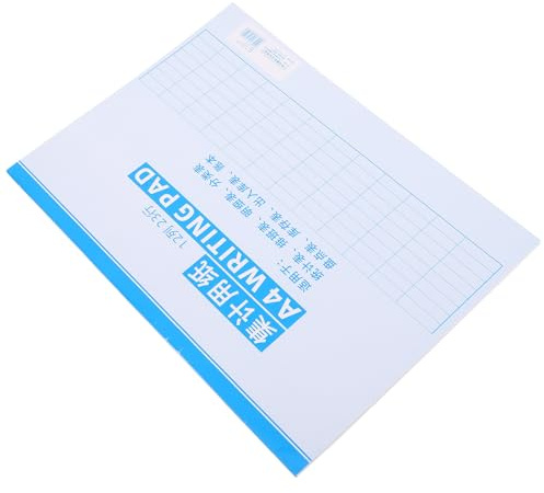 OUNONA Livre de Tenue de Registres A4, Carnet de Factures Horizontal en Papier Blanc, Suivi Précis des Dépenses L’inventaire pour Commerces de Détail et Petites Entreprises
