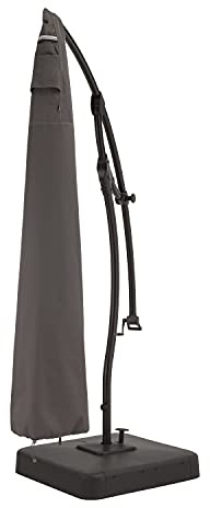 Classic Accessories Ravenna Water-Resistant 13 Foot Offset Patio Umbrella Canopy Cover, Patio Furniture Covers