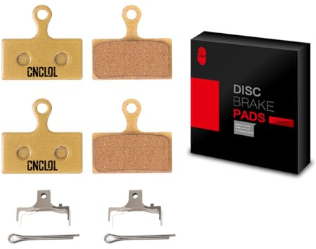 CNCLOL Bremsbeläge für Shimano XT SLX Deore, G01S G02S G03S G01A G02A G03A | 2 Paar Resin Bremsklötze für G04s G05s-rx G05a, Fahrrad Bremsbelaege Kompatibel BR-M785 M615 M675 RS785 M985 M8000 Bremse