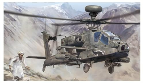 Tacom 1/35 US Army AH-64D Apache Longbow Attack Hubschrauber Kunststoff Modell TKO2601 geformte Farbe