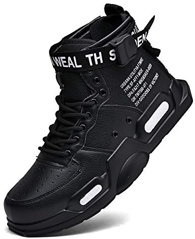 FUSHITON Scarpe Hi-Top da Uomo Moda Sneaker Bassa Sneaker da Corsa Scarpe Sportive da Passeggio per Fitness