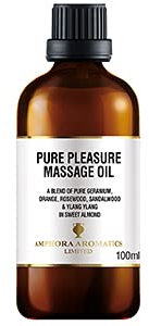 Amphora Aromatics Pure Pleasure Massage Oil 100ml - Glass