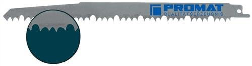 PROMAT 814704 Säbelsägeblatt L.220mm Stahl 4Z./Zoll PROMAT 5St./VE