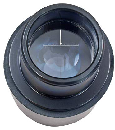 OMAX WF10X Eyepiece with Pointer & Reticles for Microscope 23.2mm