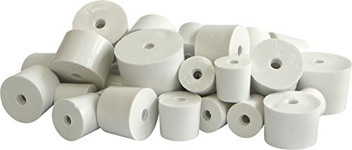 Gummipropp med Hål 33/29 mm – För Hembryggning av Vin