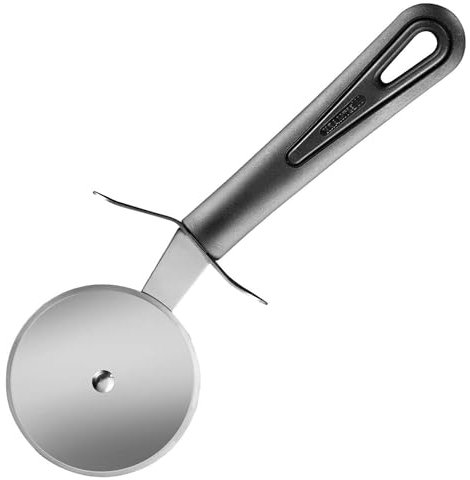 Westmark Pizzaschneider/Teigrad, ø 6,9 cm, Länge: 21,2 cm, Rostfreier Edelstahl/Kunststoff, Gentle, Schwarz, 28282270