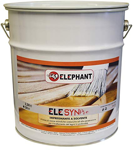 Impregnante sintético disolvente para madera, 5 l – Ele Syn PM