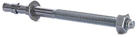 2 x Schwerlastanker 10 x 200 mm Ankerbolzen Schlaganker Bolzenanker verzinkt