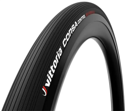 Vittoria Unisex-Adult Corsa Control Faltreifen, Full Black, 700 x 28c