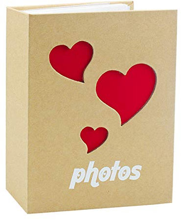 Fodlon Photo Album, 50 Pages Slip In Holiday Picture Albums Holiday Memory Book for 100 Pictures, 4 X 6 Inch for Pages