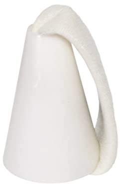 Rehabilitation Advantage Plastic Hand Cone with Strap, White
