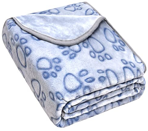 Gorgelly Hundedecke Weiche Haustierdecke Waschbar,110x130cm(1 Pack)