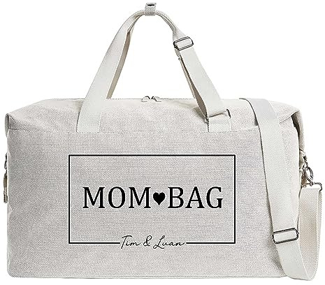 mamir home Reisetasche MOM Bag Family personalisiert XXL Klinik Tasche Weekender Damen