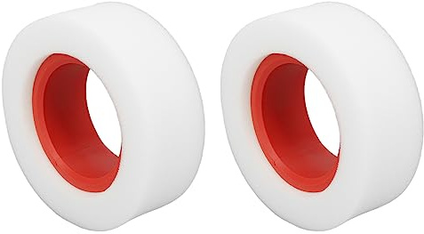 RC Däckskum, Friktionsreducerande RC Inre Skum Yttre Insatser 120 Mm, Bekvämt för 1/10 1/8 RC Klätterbil (Röd)