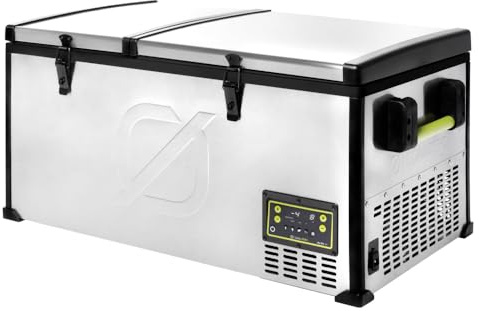 Goal Zero Alta 80, Portable Fridge and Portable Freezer, Energy Efficient, 78 L, Dual Zone Compartments
