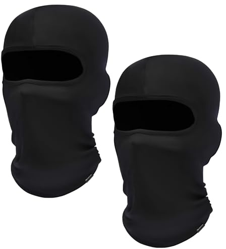 GXCROR Sturmhaube Atmungsaktiv Skimaske UV-Schutz Balaclava für Damen und Herren Winddicht Warm Gesichtsmaske für Outdoor Sports Motorradfahren,Snowboarden,Radfahren