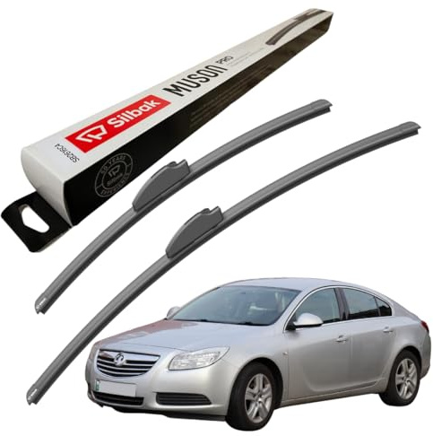 Silbak Windscreen Wipers, fits for VAUXHALL INSIGNIA A HATCBACK (09/2008-12/2017) Front Wiper Blades, 600mm/450mm