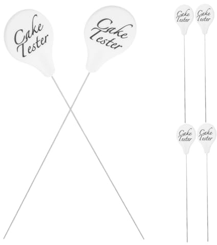 Cabilock 6pcs Metal Cake Baking Tools Cake Tester Needles Elegant Design for Baking Supplies Kitchen Equipment