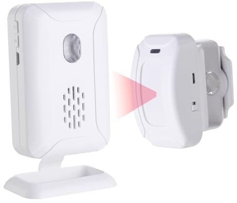 Evernary Sensore di allarme per letto aggiornato e prevenzione delle cadute per adulti anziani, rilevatore di movimento wireless per anziani Caregiver sensore di movimento allarme interno per demenza