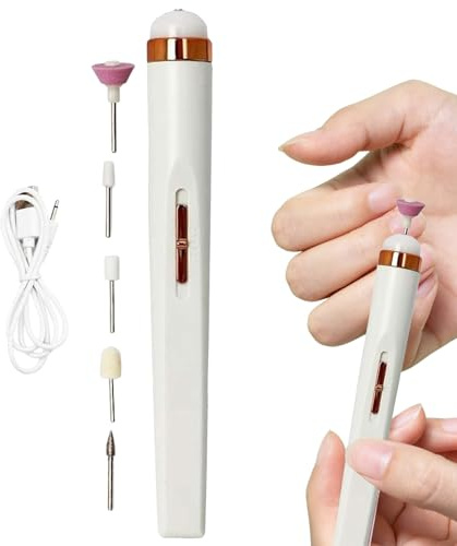 Limatrice per Unghie Elettrica Levigatrice ad Alta Velocità Ergonomica | Smerigliatrice Strumento ergonomico per limare e lucidare le unghie, dispositivo elettrico ad elevata velocità per famiglia