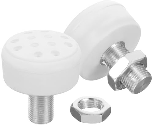 Healvian Topes de Repuesto para Patines en Línea, Frenos Ajustables de Goma, Juego de 2 Piezas Resistentes al Desgaste para Patinaje en Línea y Rollers, Accesorios Prácticos