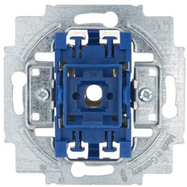 Busch-Jaeger 2000/6US Schalterserien Wechselschalter Blau, Metallisch
