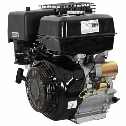vidaXL Benzinmotor 15 PS 11 kW Schwarz