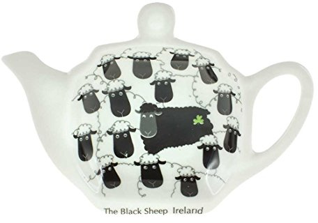 Tea Bag Holder Black Sheep
