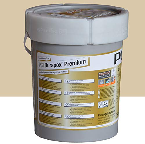 PCI Durapox Premium - Mortero de resina de reacción (5 kg), color beige