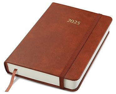 Wykeham's Executive Tagesplaner 2026 – Feiertage und Format in Großbritannien – Personalisierung erhältlich (Braun, A6)