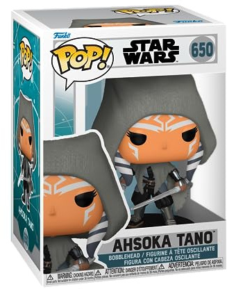 Funko POP! Star Wars: Ahsoka TV - Ahsoka Tano Med Dubbla Ljussvärd - Samlarobjekt Vinylfigur - Presentidé - Officiell Merchandise - Leksaker för Barn & Vuxna - TV Fans - Modellfigur för Samlare