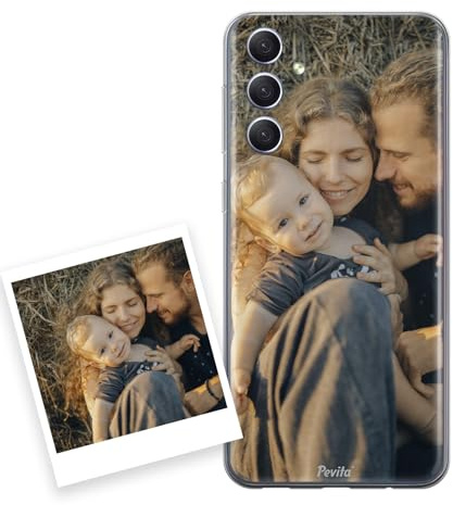 Pevita Personalisierte Hülle für Samsung Galaxy A54 5G mit Foto