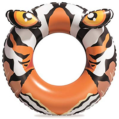 Bestway Schwimmring Raubtier Tiger ab 10 Jahren 91 cm, Sortiert