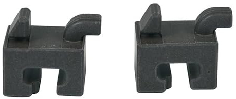 LUTH Premium Profi Parts Presa compatibile con Siemens 00637443 supporto in ceramica anteriore per griglia accessori forno con forno a microonde, 2 pezzi